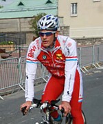 Jempy Drucker au d�part du prologue du Tour de l�Avenir 2008